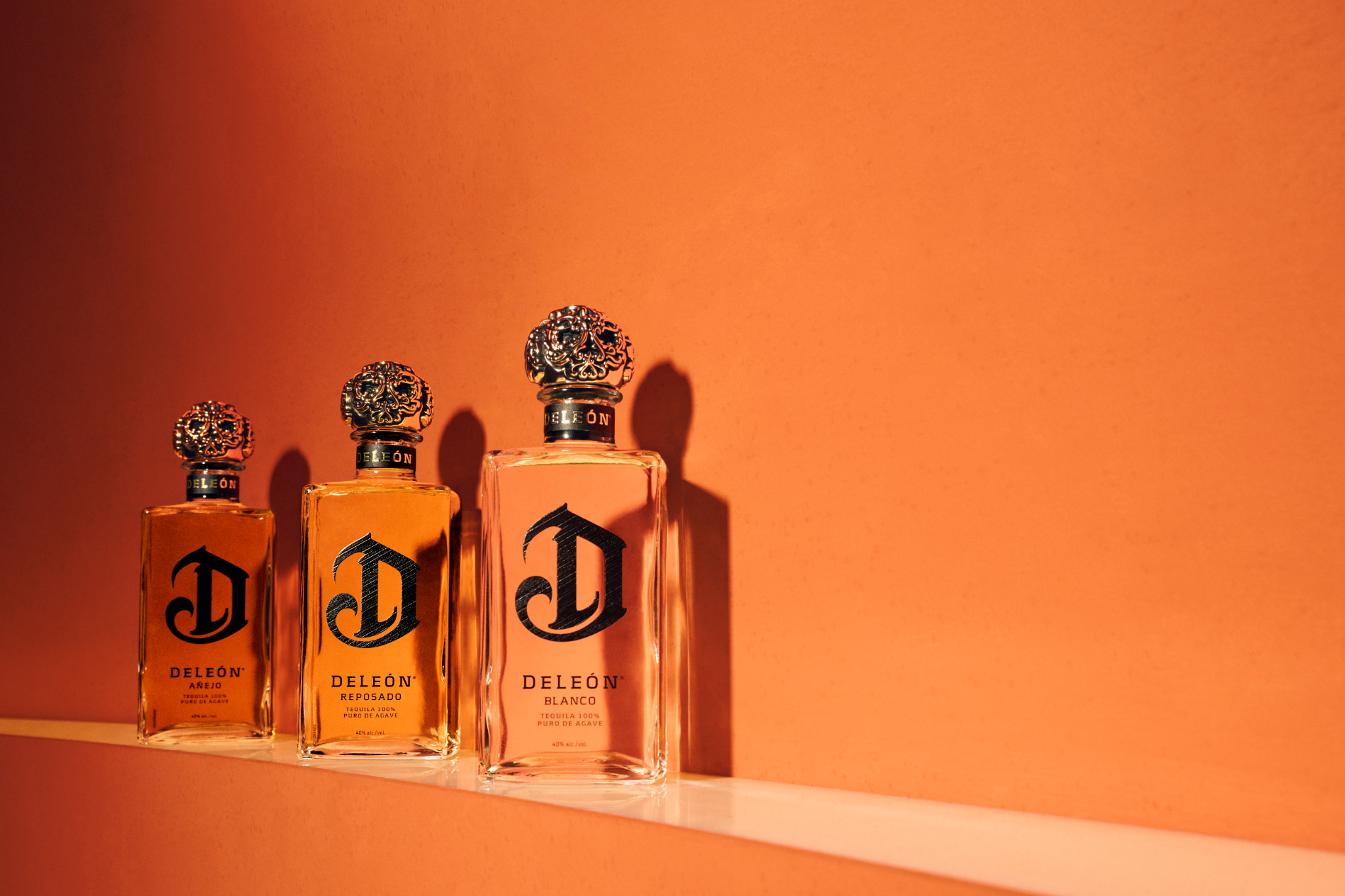 DeLeon Tequila bottles